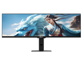 43.8英寸高刷新率4K超清显示器带鱼屏家用电脑办公游戏